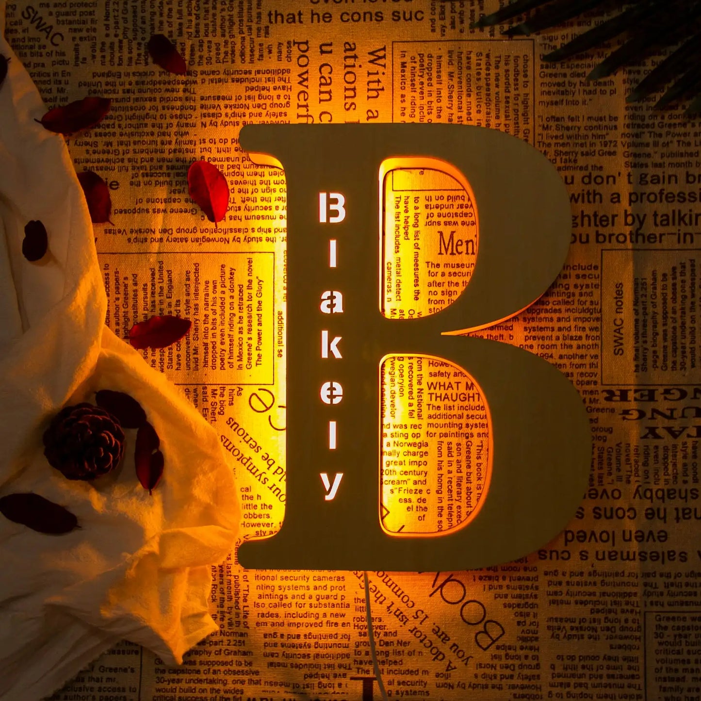 Personalized LED Light for Couples