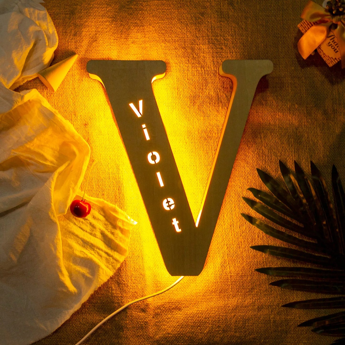 Personalized LED Light for Couples