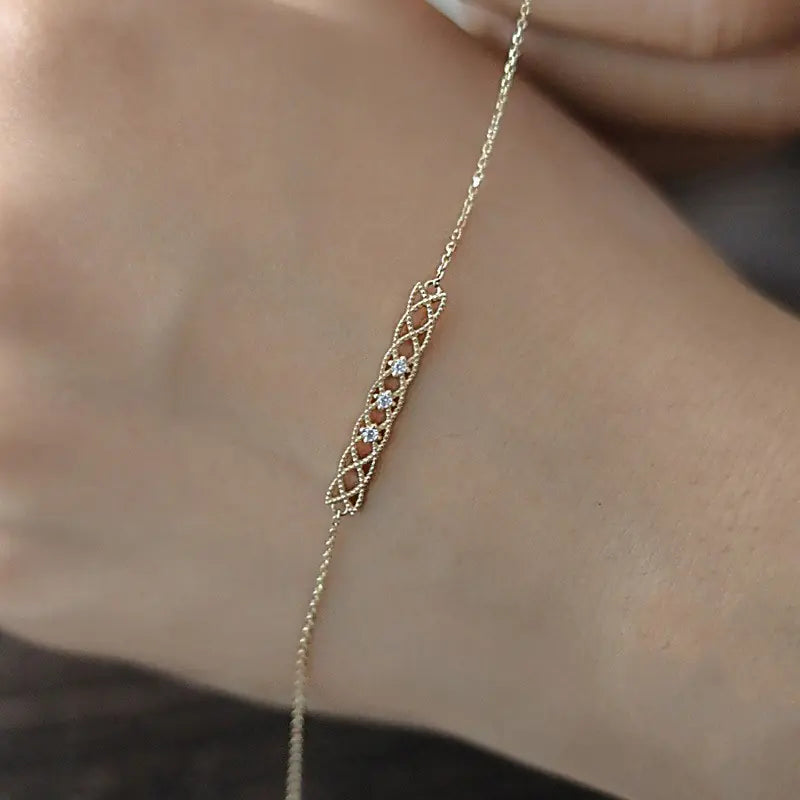 Sterling Silver Bracelet for Unique Female Style