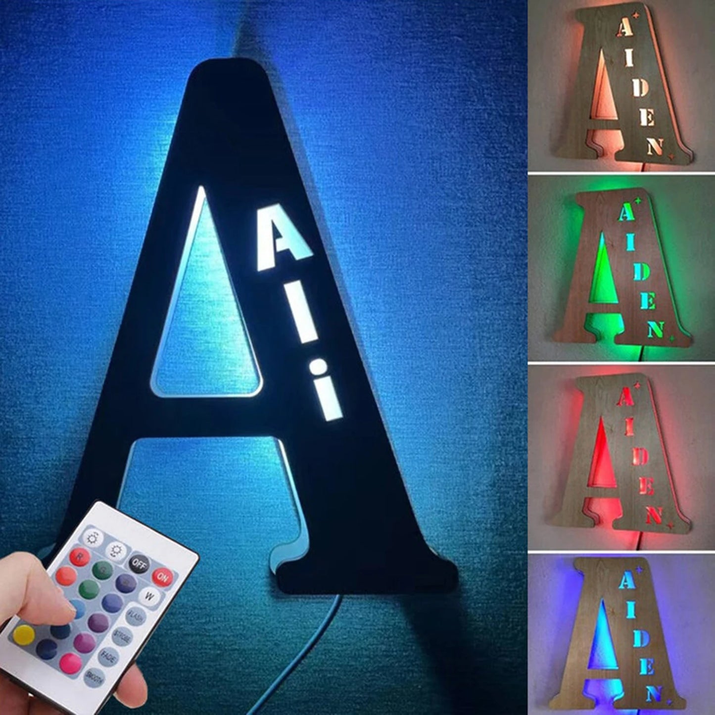 Personalized LED Light for Couples