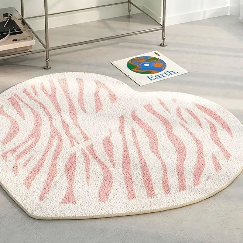 Creative Heart Shape Rug for Living Room or Bedroom